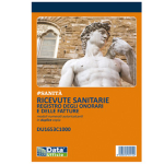 DATA UFFICIO Blocco ricevute sanitarie numerate 100x2 autoric. DU1653C1000