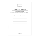 DATA UFFICIO Libretto impianti climatizzazione 44pag DU319300000