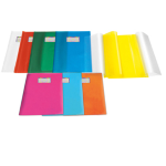 Colorosa Coprimaxi PVC goffrato trasparente Emysilk c/alette 21x30cm azzurro RiPlast
