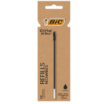 Blister 3 refill CristalÂ® Re'New 1mm nero BICÂ®