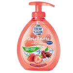 Fresh&Clean Sapone liquido FreshClean gel fragola e ciliegia 300ml