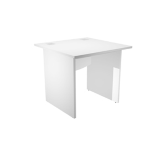 ARTEXPORT Scrivania operativa fianchi melaminico 80x80cm H73cm Bianco AgorA' Basic