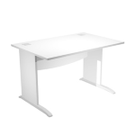 ARTEXPORT Scrivania operativa fianchi a L melaminico 120x80cm h73cm bianco AgorA' Basic