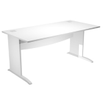 ARTEXPORT Scrivania operativa fianchi a L melaminico 160x80cm h73cm bianco AgorA' Basic