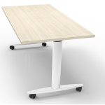 ARTEXPORT Tavolo multifunzione c/ruote 120x80xH73,7cm Rovere - Taxi