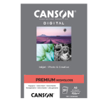 Carta InkJet PREMIUM 10X15cm 50fg 255gr HightGloss RC Canson