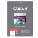 Carta InkJet PREMIUM A4 20fg 255gr Lustre RC Canson