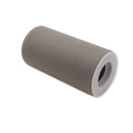 Tulle in rotolo 12,5cmx25mt argento opaco Big Party