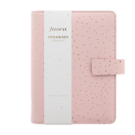 Organiser f.to Personal 187x153x40mm c/cinturino Confetti rosa Filofax