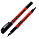 Marcatore permanente a doppia punta 0,4 e 1,0 mm per elettricisti nero artline