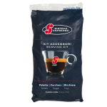 Serving Kit 50 bicchierini +50 bustine zucchero +50 palettine EssseCaffE'
