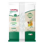 Conf. 100 Cannucce in carta imb. sing.14cm nere/bianco e bianco/avana Samurai