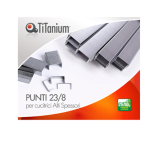 Scatola 1000 Punti 23/8 TiTanium