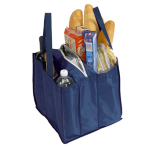 Berni Group Borsa per la spesa a scomparti Comby Bag 30x30x30cm blu