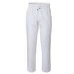 Giblor's Pantalone da cuoco Plutone Tg. L bianco