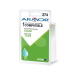 Armor Cartuccia Ciano Chiaro PER EPSONSTYLUS PHOTO R265, R285, R360, RX560,