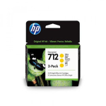 Confezione da 3 cartucce di inchiostro HP giallo DesignJet HP 712 da 29 ml