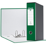 Registratore EUROFILE G55 verde dorso 8cm f.to protocollo ESSELTE