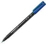 STAEDTLER PENNARELLO LUMOCOLOR PERMANENT 318 F 0.6 BLU
