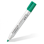 STAEDTLER PENNARELLO LUMOCOLOR 351 VERDE P.TONDA PER LAVAGNE CANCELLABILI