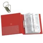 Raccoglitore STELVIO 40 A4 2D rosso 22x30cm SEI ROTA