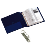 Raccoglitore STELVIO 40 A4 4R blu 22x30cm SEI ROTA