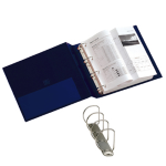 Raccoglitore STELVIO 40 A4 4D blu 22x30cm SEI ROTA