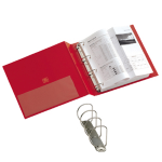 Raccoglitore STELVIO 40 A4 4D rosso 22x30cm SEI ROTA