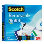 NASTRO ADESIVO Scotch Magic 811-1933 INVISIBILE RIMOVIBILE 19MMX33MT