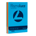 Carta RISMALUCE 90gr A4 300fg mix 8 colori FAVINI