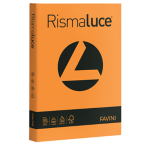 Carta RISMALUCE 140gr A4 200fg arancio 56 FAVINI
