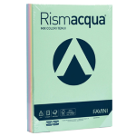 Carta RISMACQUA 140gr A4 200fg mix 5 colori FAVINI