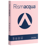 Carta RISMACQUA 200gr A4 125fg rosa 10 FAVINI