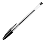 Scatola 50 penna sfera CRISTALÂ® medio 1,0mm nero BICÂ®