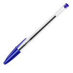 Scatola 50 penna sfera CRISTALÂ® medio 1,0mm blu BICÂ®