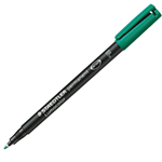 STAEDTLER PENNARELLO LUMOCOLOR PERMANENT 318 F 0.6 VERDE