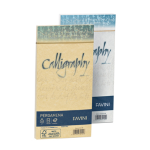 25 buste CALLIGRAPHY PERGAMENA 110x220mm 90gr oro FAVINI