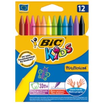 BIC KIDS ASTUCCIO 12 PASTELLI KIDS PLASTIDECOR BIC