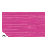 10RT CARTA CRESPA FUCSIA 195 (50X250CM) 48gr/m2 Rex Sadoch