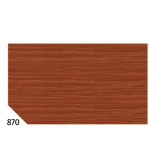 10RT CARTA CRESPA MARRONE 870 (50X250CM) 48gr/mÂ² Rex Sadoch