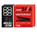 MOLHO LEONE SCATOLA 1000 PUNTI 126 (24/6 LEONE