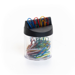DISPENSER MAGNETICO 60 FERMAGLI COLORI METAL N.4 MM32 LEONE COLOR