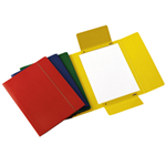 CART. GARDA CARTELLINA C/ELASTICO 25X34CM GIALLO PRESSPAN 32P