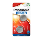 PANASONIC BLISTER 2 MICROPILE A PASTIGLIA CR2032 LITIO 3V