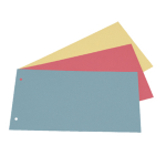 CART. GARDA 200 SEPARATORI MANILLA 200GR 125X230MM AZZURRO CDG