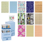 REX SADOCH EXPO 50 ROTOLI CARTARIVESTO REX58 LAVABILE 50X500CM ASSORTITI