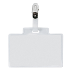 100 portanome Pass 3M 9,5x6cm c/clip in metallo s/cartoncino Sei Rota