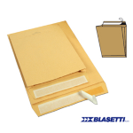 BLASETTI 250 BUSTE SACCO AVANA 100GR 230X330X40MM C/SOFFIETTI STRIP MONODEX