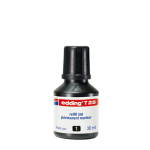 RICARICA INCHIOSTRO PERMANENTE 30ML T25 NERO EDDING