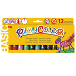 Istant TEMPERA SOLIDA PLAYCOLOR 12 COLORI in STICK da 10GR